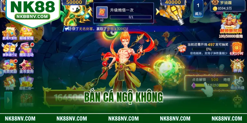 Bắn Cá Ngộ Không – Trải Nghiệm Bắn Cá Ăn Tiền Cực Thú Vị